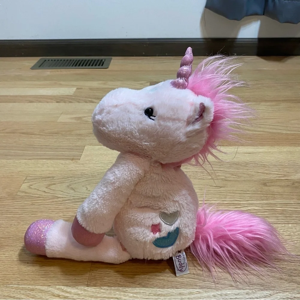 Scentsy Buddy Calypso Unicorn Plush Stuffed Animal Pink Kids